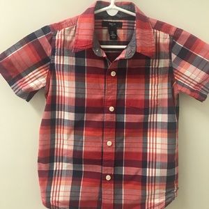Gap Kids Short Sleeve Button Down